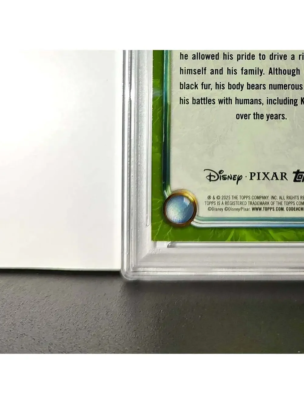 Mor'Du 2025 Topps Disney Wonder #182 Card Brave PSA 9 Mint